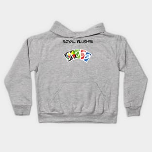 Mistitled Royal Flush Kids Hoodie